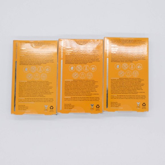 3 New Spa Scriptions  Deep Cleansing Nose Peel w/ Charcoal - Picture 3 of 8